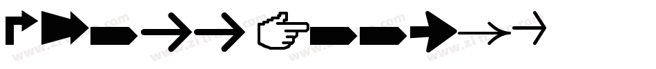 Three Arrows字体转换